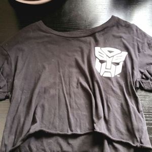 Transformers crop top